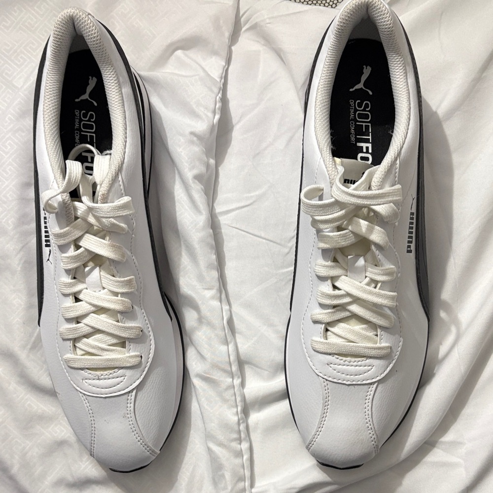 Puma Men's White SoftFoam Sneakers